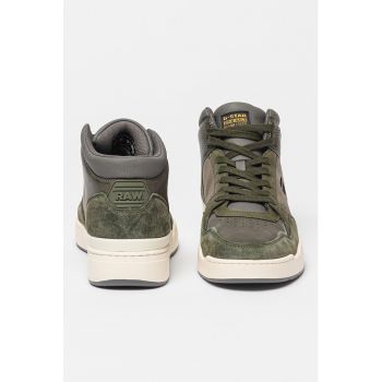 Pantofi sport cu insertii de piele intoarsa