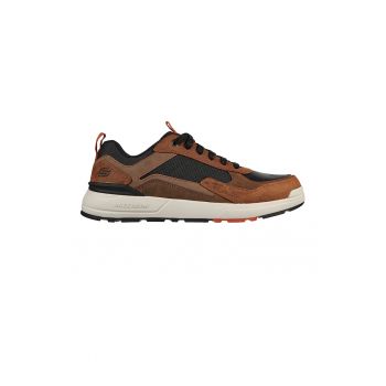 Pantofi sport de piele ecologica si material textil Rozier Willron