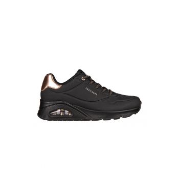 Pantofi sport de piele ecologica Uno Shimmer Away