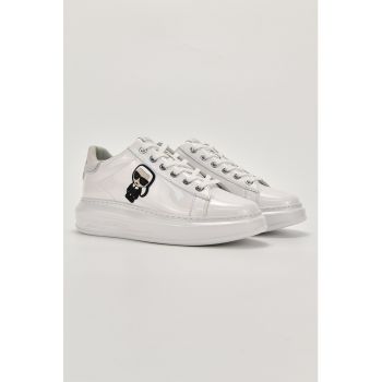 Pantofi sport din piele cu talpa wedge