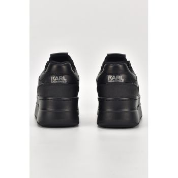 Pantofi sport flatform de piele