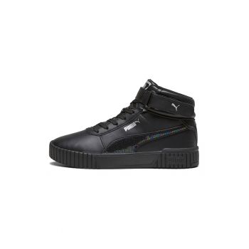 Pantofi sport mid-high de piele ecologica si piele Carina 2.0