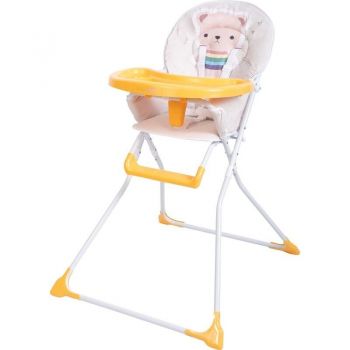 Scaun de masa fix, Ben, Cu husa detasabila ,Cu tavita reglabila, 6 - 36 luni, Bear