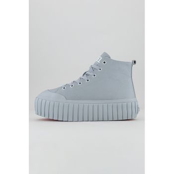 Tenisi flatform de piele Hanami