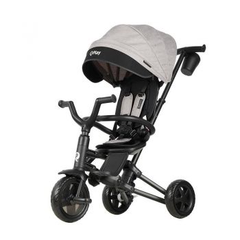 Tricicleta ultrapliabila Qplay Nova Niello Gri Tricicleta ultrapliabila Qplay Nova Niello Gri