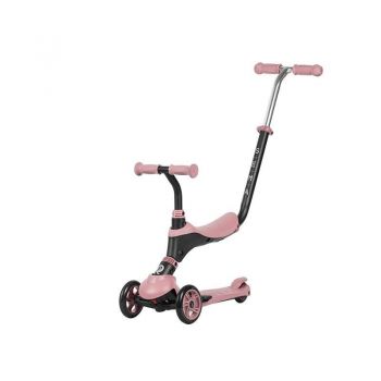 Trotineta 3in1 Qplay Sema Roz
