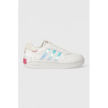 adidas sneakers din piele POSTMOVE culoarea alb