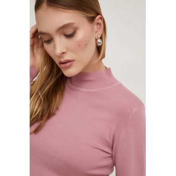 Answear Lab pulover de cașmir culoarea roz, light de firma original