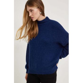 Answear Lab pulover de lana femei, cu turtleneck