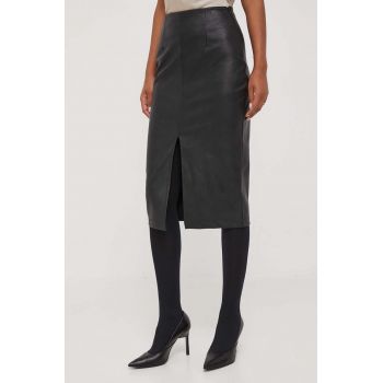 Artigli fusta culoarea negru, midi, creion