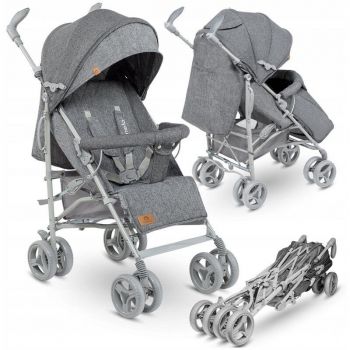 Carucior sport Irma, Cu husa de picioare, Cu Gri