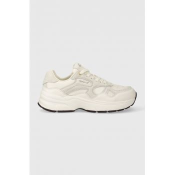 Gant sneakers din piele Neuwill culoarea alb, 27531198.G29