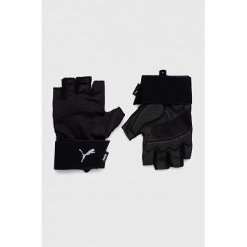 Puma mănuși Essentials Premium culoarea negru
