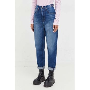 Tommy Jeans jeansi Mom Jean femei high waist