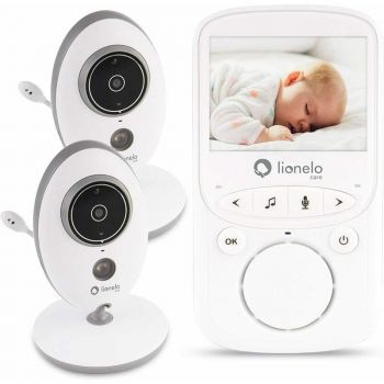 Videofon Babyline 5.1, Wireless, Cu melodii, Cu doua camere independente