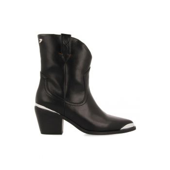 Botine western cu nituri metalice Roslyn