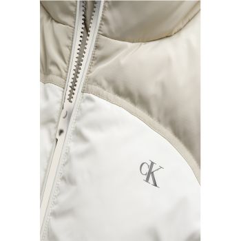 Geaca crop cu vatelina