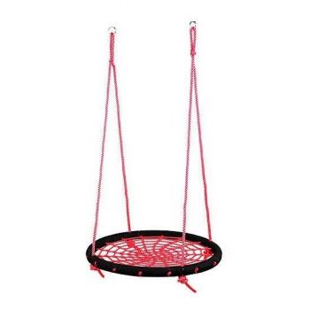Leagan suspendat, cuib de barza, rosu, max 70kg, 95 cm, Leq Arachne