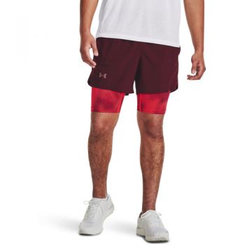 Pantaloni scurti barbati Under Armour Launch 5 2-In-1 1380886-600 de firma originali