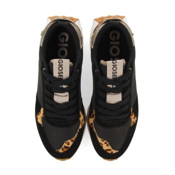 Pantofi sport de piele intoarsa cu garnituri contrastante Onaka