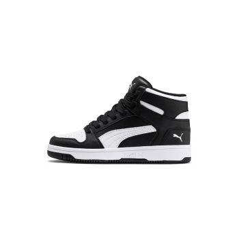 Pantofi sport mid-cut de piele ecologica Rebound Layup