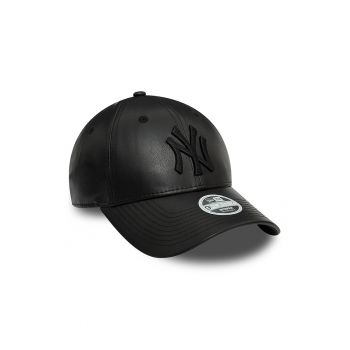 Sapca baseball cu aspect de piele si logo 9Forty