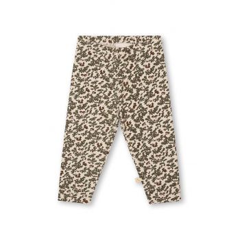 That's mine leggins din bumbac pentru bebeluși Elois culoarea bej, modelator