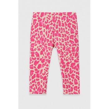 United Colors of Benetton leggins copii culoarea roz, modelator