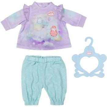 ZAPF Creation Baby Annabell Sweet Dreams pajamas 43cm, doll accessories (shirt and trousers, including clothes hanger)