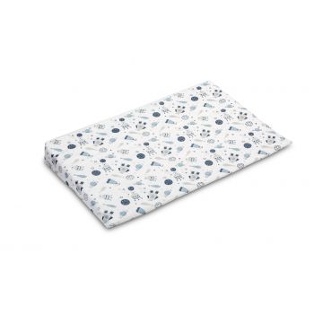 Husa pentru perna Sensillo 38x60 cm Cosmos Alba