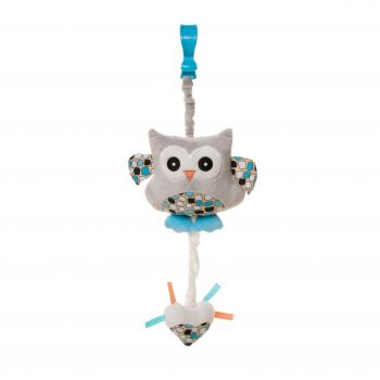 Jucarie muzicala 4Baby MUSIC TOY Bufnite Albastre