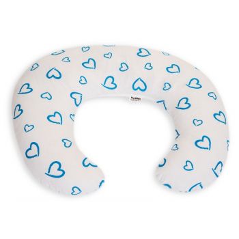 Perna De Alaptare Mica MyKids Inimi-Blue