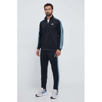 adidas trening barbati, culoarea negru de firma original