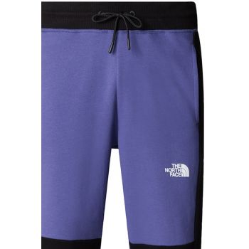 Pantaloni sport cu snur de ajustare si detaliu logo