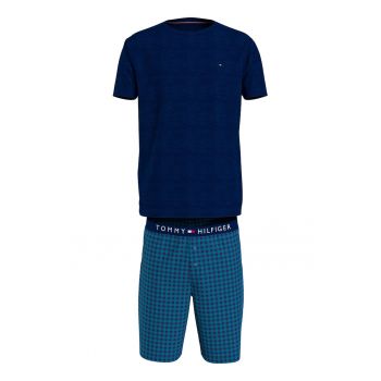 Pijama de bumbac organic cu pantaloni scurti
