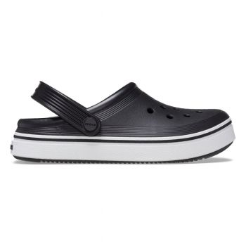 Saboți Crocs Toddler Crocband Off Court Clog Negru - Black ieftini