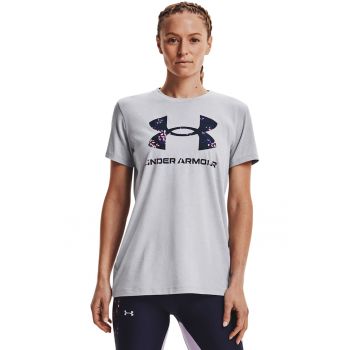 Tricou cu decolteu la baza gatului pentru fitness Sportstyle