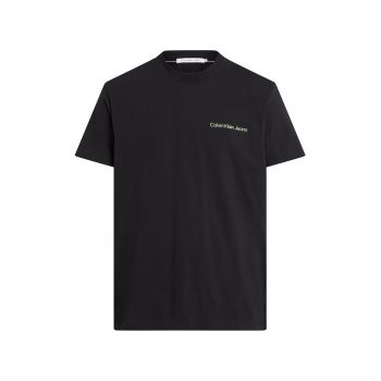 Tricou din bumbac cu detalii logo