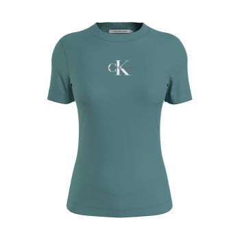 Tricou slim fit cu logo