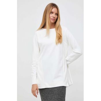 Max Mara Leisure longsleeve femei, culoarea bej