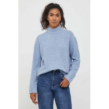 Pepe Jeans pulover din amestec de lana femei, cu turtleneck