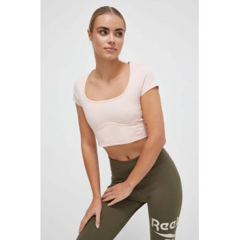 Reebok Classic tricou femei, culoarea roz