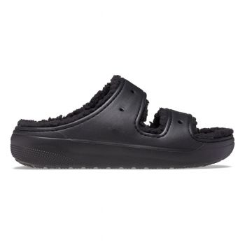 Crocs Classic Cozzzy Sandal Negru - Black/Black