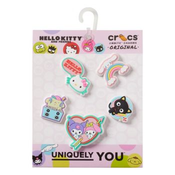 Jibbitz Crocs Hello Kitty 5 Pack de firma originali