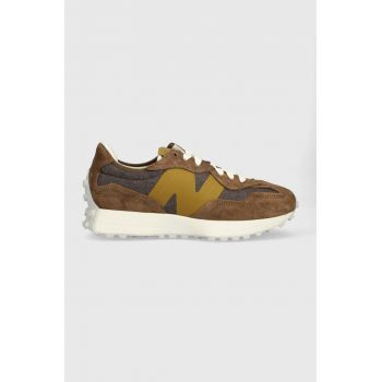 New Balance sneakers U327WPD culoarea maro