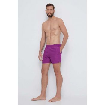 Nike pantaloni scurti de baie culoarea violet ieftin