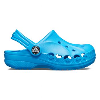Saboți Crocs Toddler Baya Clog Albastru - Ocean de firma originali