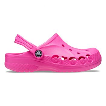 Saboți Crocs Toddler Baya Clog Roz - Electric Pink ieftini