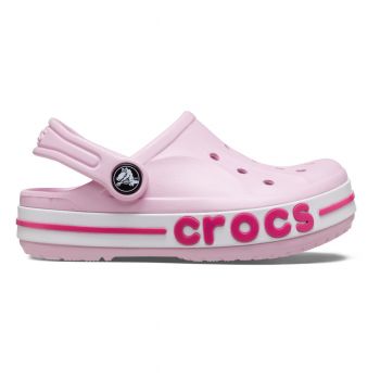 Saboti Crocs Bayaband Clog Kids Roz - Ballerina Pink/Candy Pink de firma originali
