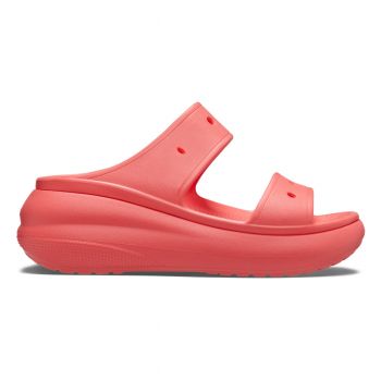 Sandale Crocs Classic Crush Sandal Roz - Neon Watermelon ieftine